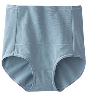 LAVIENNE（ラヴィエンヌ）の「綿９５％のお腹お尻すっぽりショーツ（ショーツ）」｜ブルー