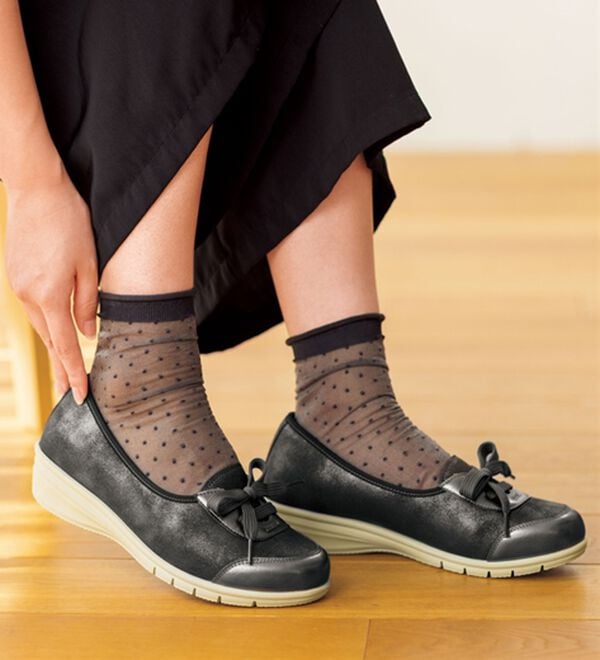 ルフラン（ルフラン）の「４Ｅレースアップスニーカーパンプス（パンプス）」｜詳細画像