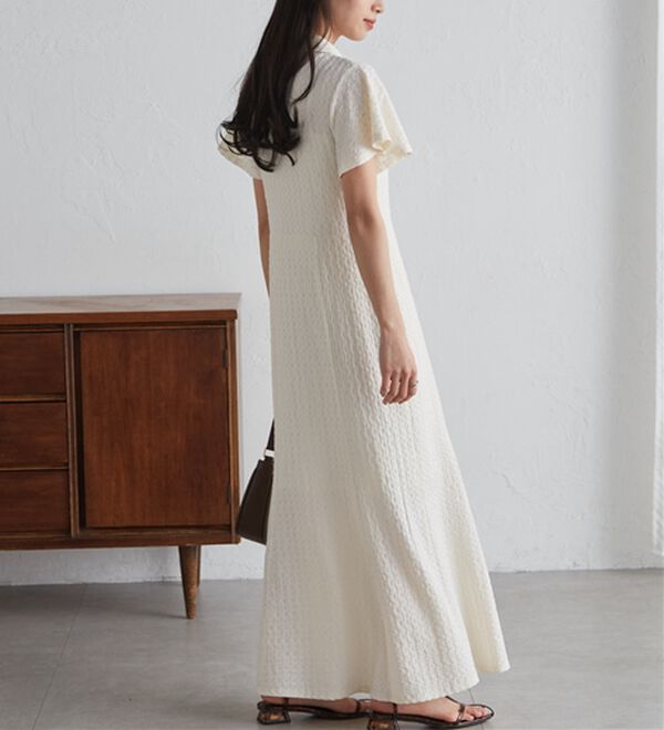 RANAN（ラナン）の「フレアスリーブマーメードポロワンピ（その他ワンピース）」｜詳細画像