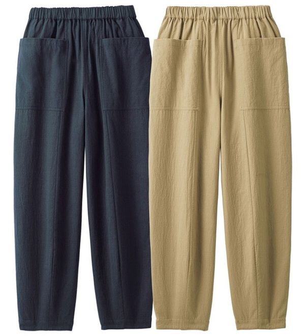 ルフラン（ルフラン）の「【２本組】まるごとコットン！接結ガーゼパンツ（その他パンツ）」｜詳細画像