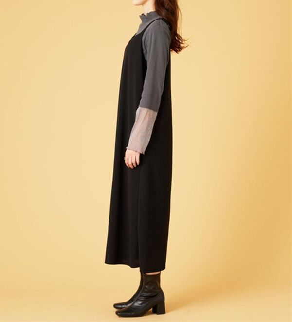 BELLUNA（ベルーナ）の「【2点セット】袖切替プルオーバー付ワンピアンサンブル（その他ワンピース）」｜詳細画像