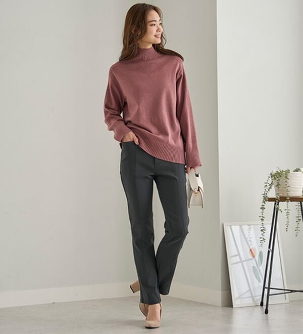 BELLUNA（ベルーナ）の「ウルトラ美脚ストレッチパンツ（フルレングスパンツ）」｜詳細画像