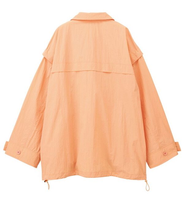 RANAN（ラナン）の「２ＷＡＹナイロントレンチコート（ハーフコート）」｜詳細画像