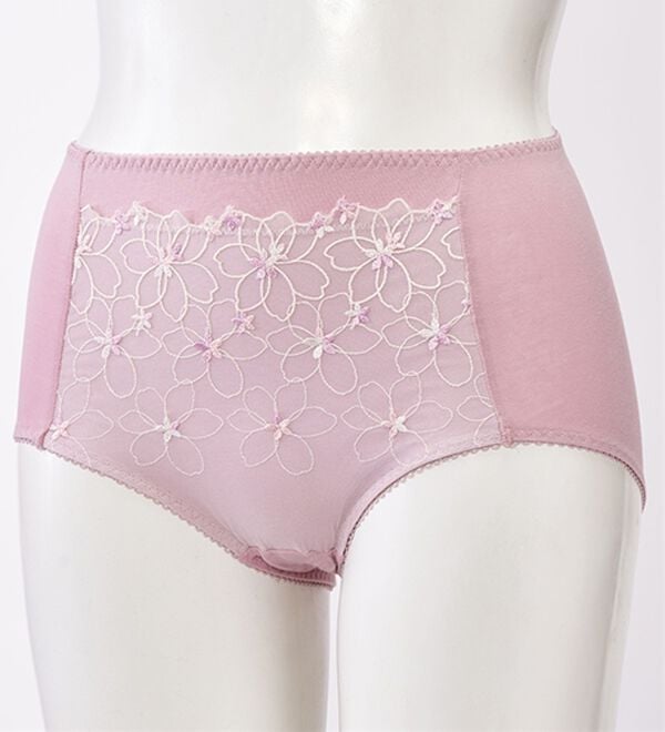 LAVIENNE（ラヴィエンヌ）の「綿９５％の華やかショーツ　単品（ショーツ）」｜詳細画像
