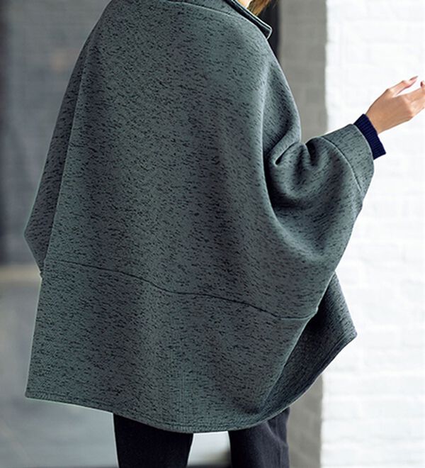 ルフラン（ルフラン）の「季節の変わり目に重宝！ポンチョジャケット（その他ジャケット）」｜詳細画像