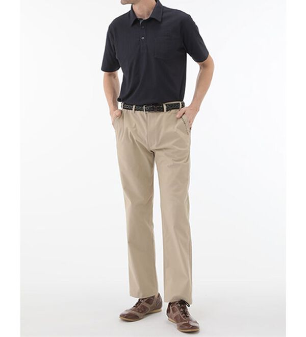 「＜パトリチオ　フランチェスカ＞ラクしてきちんと涼感サッカーポロシャツ（メンズポロシャツ）」｜詳細画像