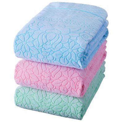 「泉州産大判ジャカード織タオルケット（肌掛布団・タオルケット）」