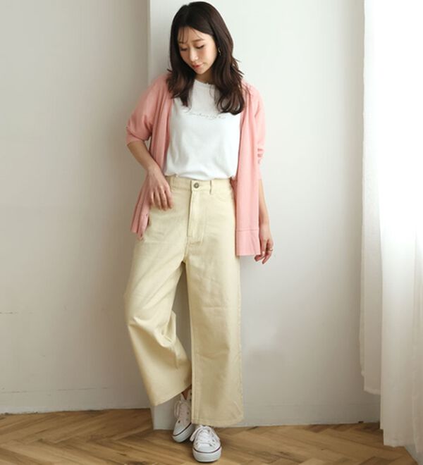 A HAPPY MARILYN（アハッピーマリリン）の「【Ｍ～７Ｌ】＜新色追加＞美脚＆美尻が叶う！優勝ワイドパンツ（ワイドパンツ・ガウチョ）」｜詳細画像