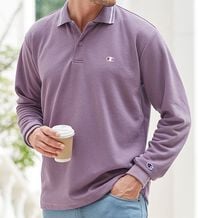 「＜チャンピオン＞鹿の子デザインポロシャツ（メンズポロシャツ）」