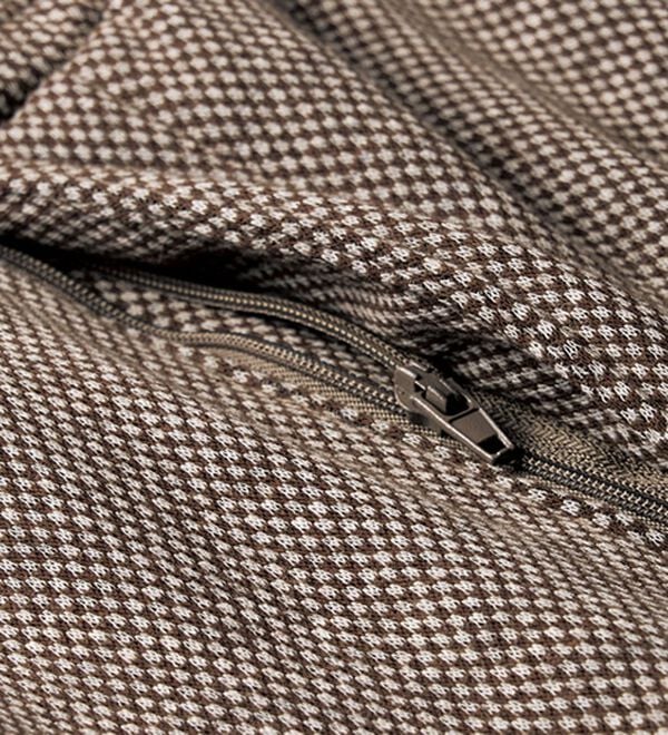 「ツイード風プレミアムジャージスラックス（メンズフルレングスパンツ）」｜詳細画像