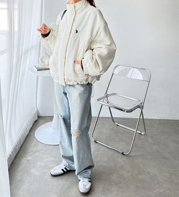 GeeRA（ジーラ）の「【U.S. POLO ASSN.】モンスター中わたブルゾン（ブルゾン）」｜詳細画像