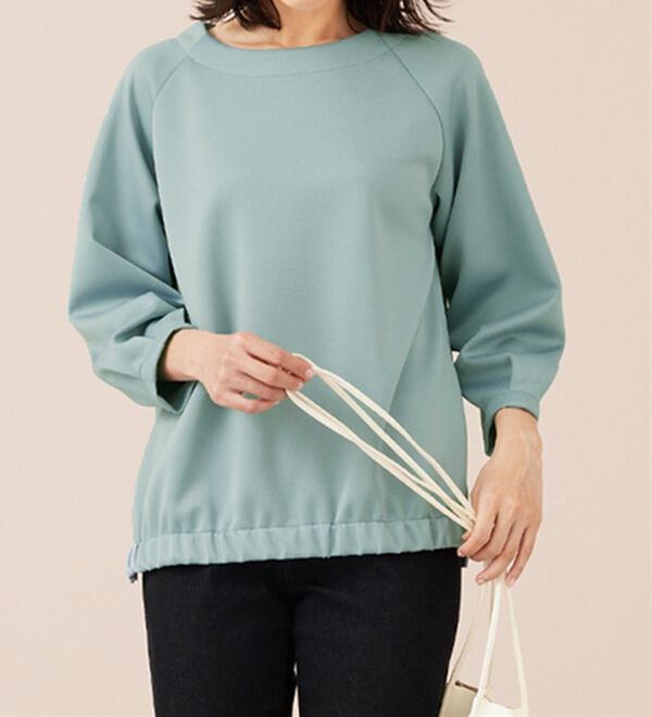 BELLUNA（ベルーナ）の「軽やか！メッシュダンボールプルオーバー（カットソー）」｜詳細画像