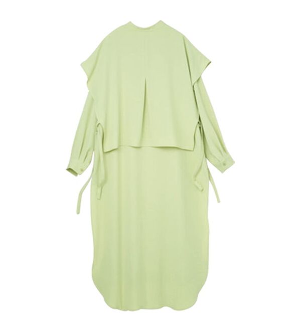 RANAN（ラナン）の「ヨーク重ね使い深スリットシャツチュニック（チュニック）」｜詳細画像