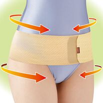 「骨盤安定腰らくメッシュ磁気ベルト（サポーター・肩腰膝ケア）」