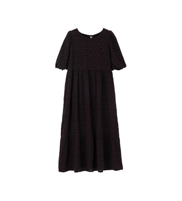 GeeRA（ジーラ）の「ジャカードパフスリーブワンピース（その他ワンピース）」｜詳細画像