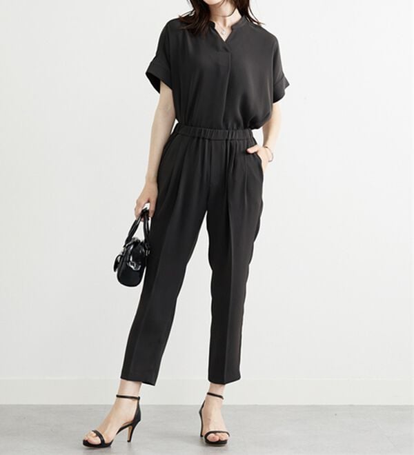 BELLUNA（ベルーナ）の「〈オフィス対応〉テーパードパンツ（テーパードパンツ）」｜詳細画像