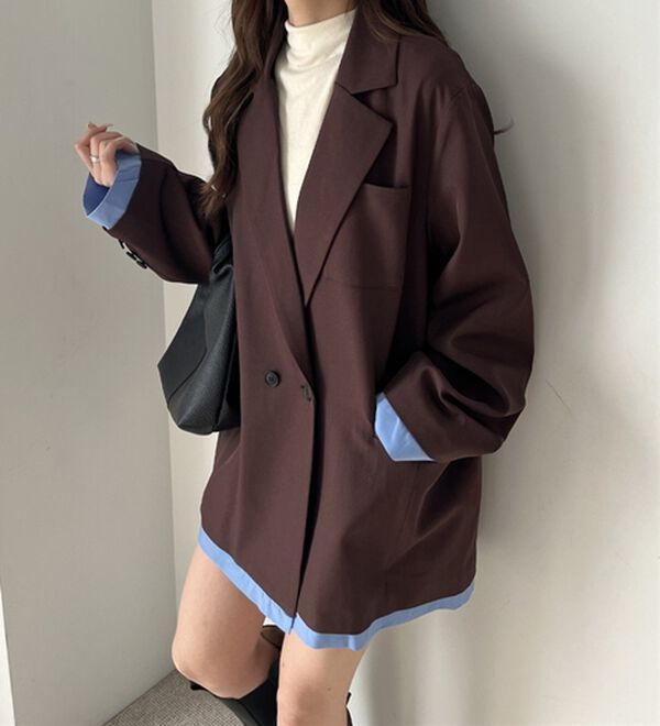 GeeRA（ジーラ）の「レイヤードデザインジャケット（その他ジャケット）」｜詳細画像