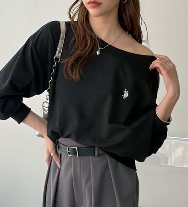 GeeRA（ジーラ）の「【U.S. POLO ASSN.】ボートネックスウェット（トレーナー・スウェット）」｜詳細画像