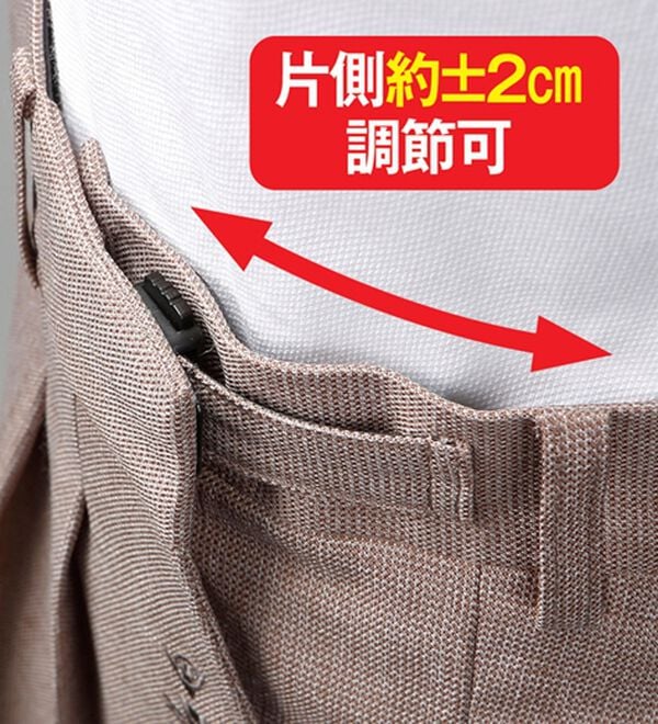 「【３本組】＜ダンロップ・リファインド＞吸汗速乾アジャスタースラックス（メンズスラックス）」｜詳細画像