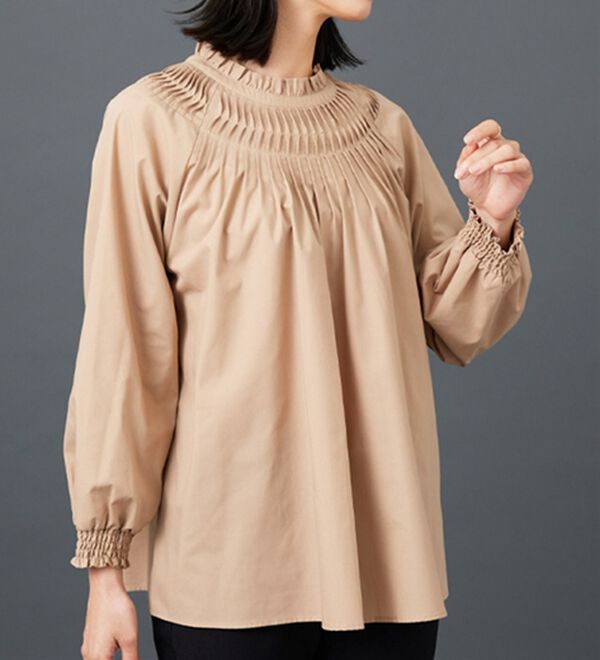 にゅにゅ様用ページ フリルシャーリングブラウス - ベルーナ【公式】