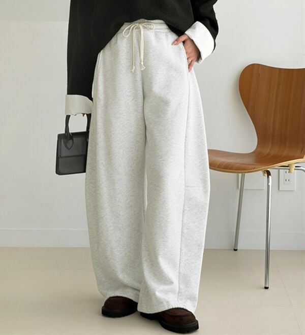 GeeRA（ジーラ）の「２ＷＡＹカーブスウェットパンツ（フルレングスパンツ）」｜詳細画像