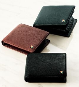 「＜アーノルド　パーマー＞使い勝手を追求したディアスキン財布（メンズ財布・パスケース）」