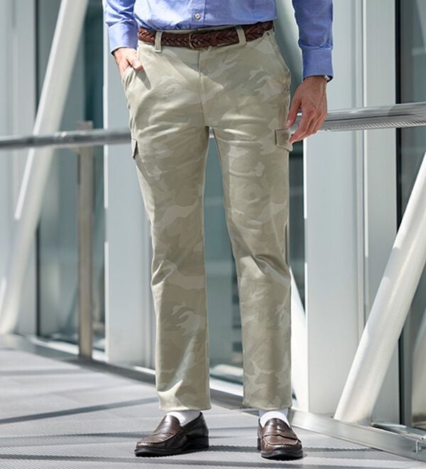 「＜コムルヴァン・オム＞５０代からの［神業］カーゴパンツ（メンズカーゴパンツ）」｜詳細画像