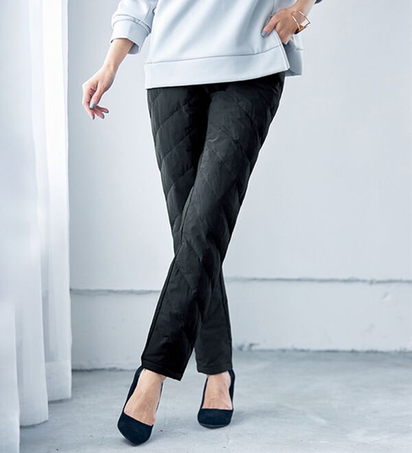 VINNO（ヴィノ）の「ダウンパンツ（フルレングスパンツ）」｜詳細画像