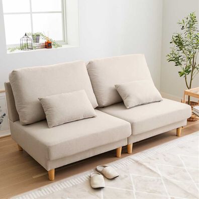 iellio（イエリオ）の「座面ゆったりボリュームソファ（ソファ）」