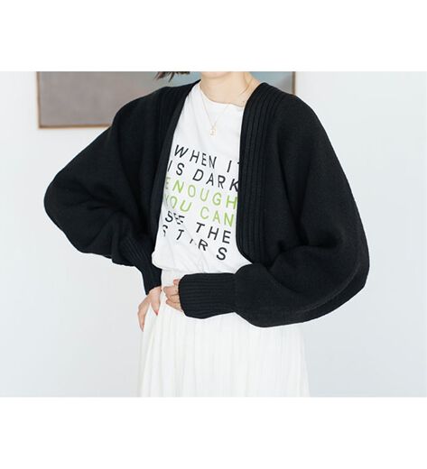 【cokitika/コキチカ】ボレロ/カーディガン 指穴付きボレロ レディース 秋 袖だけ ショートボレロ 袖