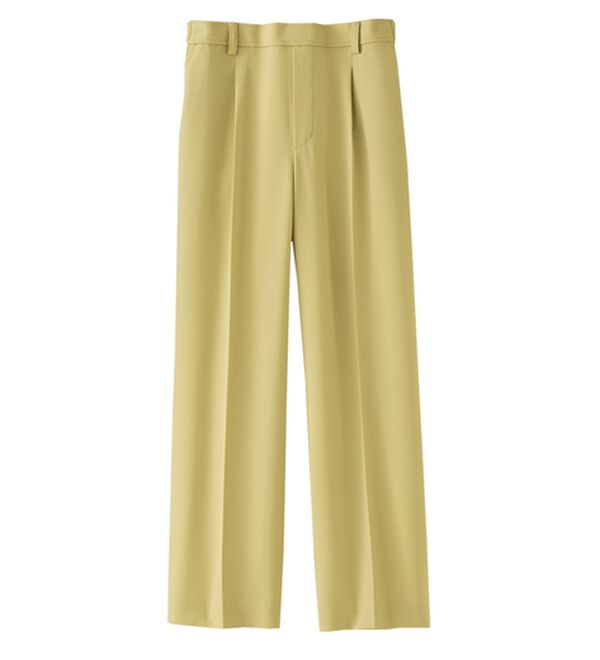 BELLUNA（ベルーナ）の「サラリ美脚見え！タック使いワイドパンツ（ワイドパンツ・ガウチョ）」｜詳細画像