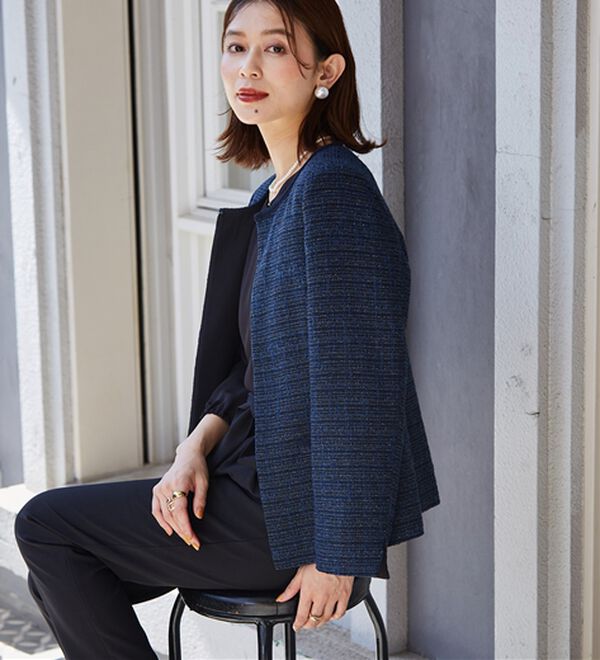 RANAN（ラナン）の「【４点セット】入学式卒業式に！選べるボトムスーツセット（パンツスーツ）」｜詳細画像