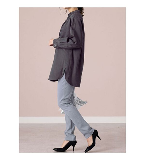 BELLUNA（ベルーナ）の「美ストレッチ素材レギンスパンツ（フルレングスパンツ）」｜詳細画像