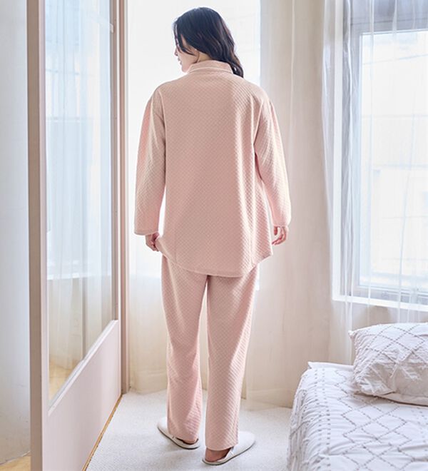 「ふんわりキルト快眠サポートパジャマ（パジャマ・ルームウェア）」｜詳細画像