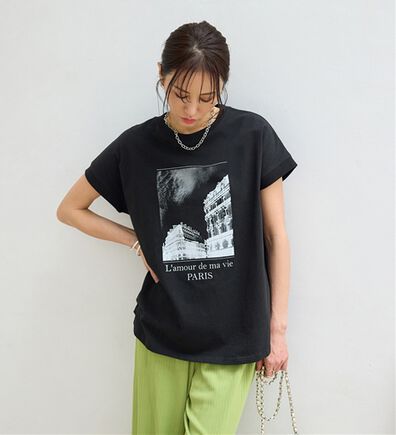 BELLUNA（ベルーナ）の「ひんやリッチコットン大人のゆったりドルマンＴシャツ（カットソー）」