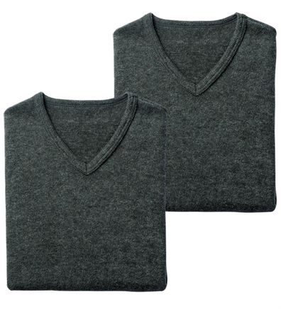「日本製　３重奏のぬくもりエア３インナー　Ｖベスト（メンズ肌着・インナーウェア）」