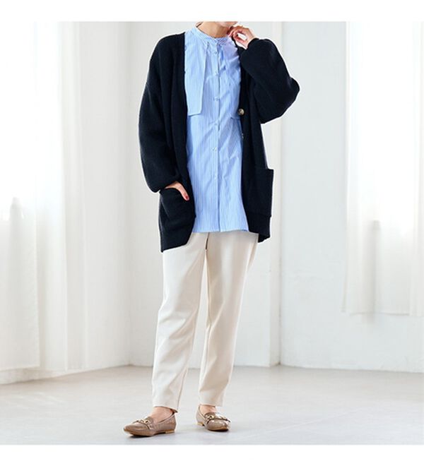 4つの機能付＞ポケットニットカーディガン - ベルーナ【公式】