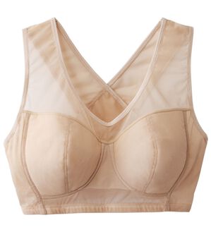 LAVIENNE（ラヴィエンヌ）の「ムレないスキッと美姿勢ブラ（ブラジャー）」｜ベージュ