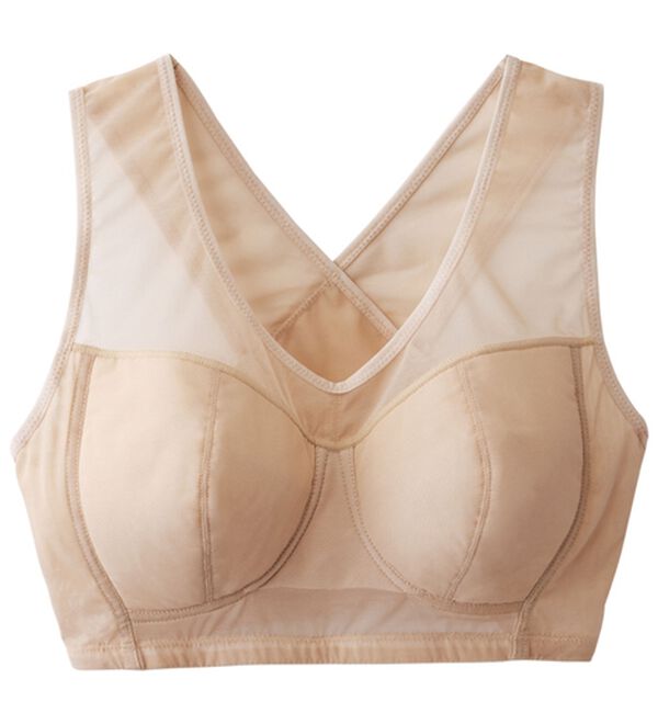 LAVIENNE（ラヴィエンヌ）の「ムレないスキッと美姿勢ブラ（ブラジャー）」｜ベージュ
