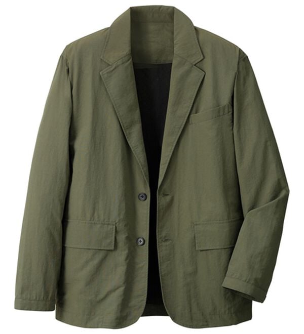 「洗練！スマート１０ポケットジャケット（メンズジャケット）」｜カーキ
