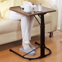 「高さと角度が変えられるマルチテーブル（ローテーブル・座卓）」