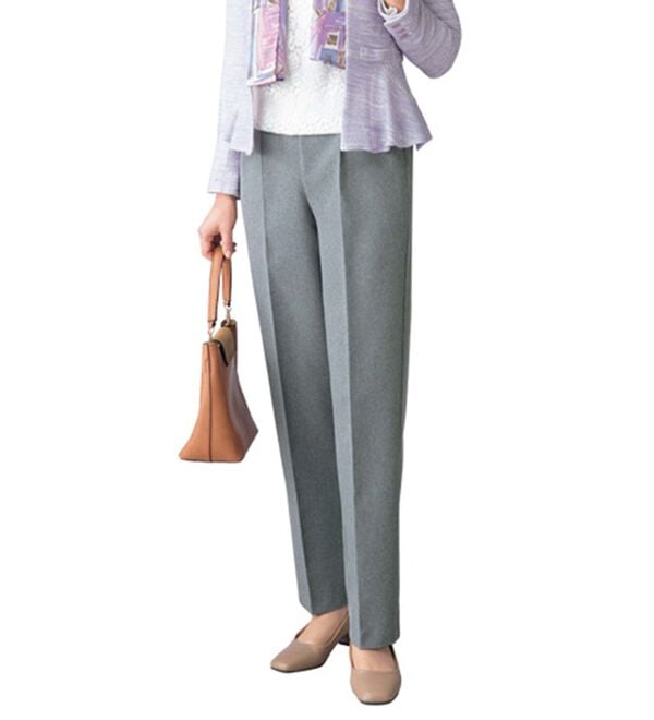 ルフラン（ルフラン）の「【３本組】日本製　お手入れラクラク上品パンツ（フルレングスパンツ）」｜詳細画像