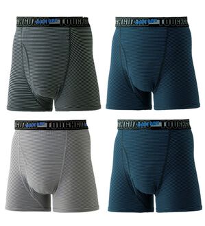 「≪ＴＶ限定★≫【４枚組】速乾性吸水パンツ「タフガードハイドライ」（メンズ尿漏れパンツ）」｜4枚組