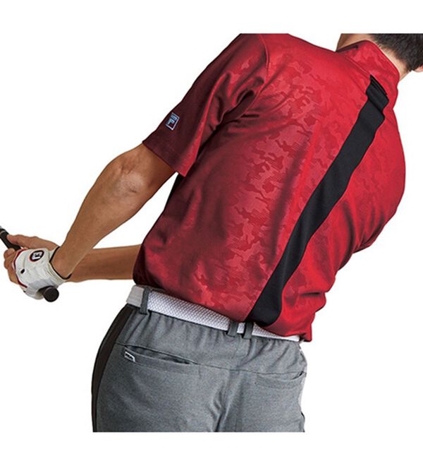 「＜フィラ＞キシリトールハーフジップシャツ（メンズシャツ）」｜詳細画像