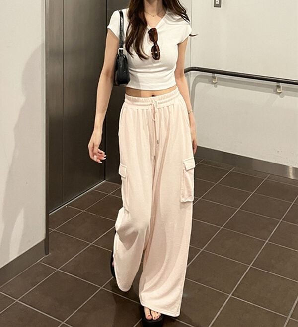 GeeRA（ジーラ）の「カーゴスウェットパンツ（その他パンツ）」｜詳細画像