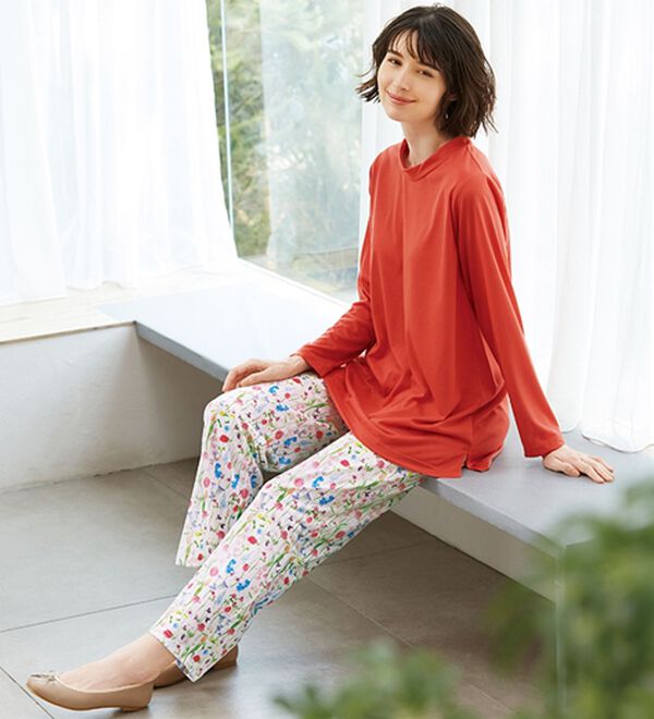 LAVIENNE（ラヴィエンヌ）の「【３点セット】【ヒビヤカダン　スタイル】トラベルパジャマ（パジャマ・ルームウェア）」｜詳細画像