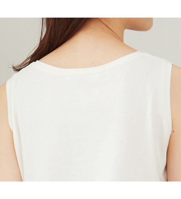 BELLUNA（ベルーナ）の「ヒンヤリ！綿１００％サマ見えタンクトップ（タンクトップ・キャミソール）」｜詳細画像