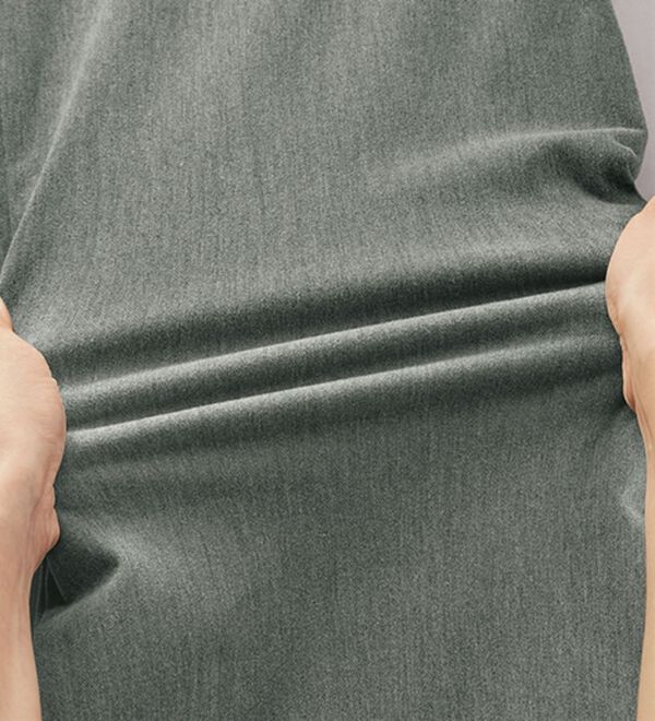 BELLUNA（ベルーナ）の「《ＨｕｇＲｅａｍコットン》ワイドパンツ（フルレングスパンツ）」｜詳細画像