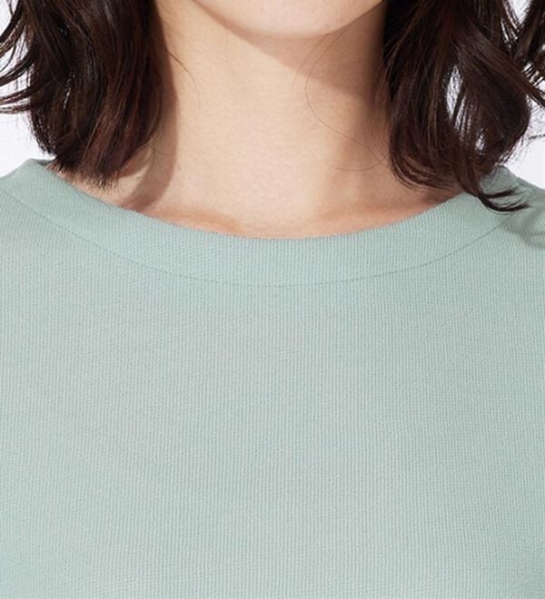 BELLUNA（ベルーナ）の「袖シアードット切替プルオーバー（カットソー）」｜詳細画像