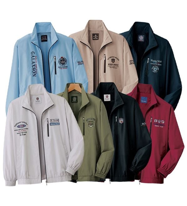 「ブランドデザイン裏メッシュブルゾン（メンズブルゾン）」｜詳細画像